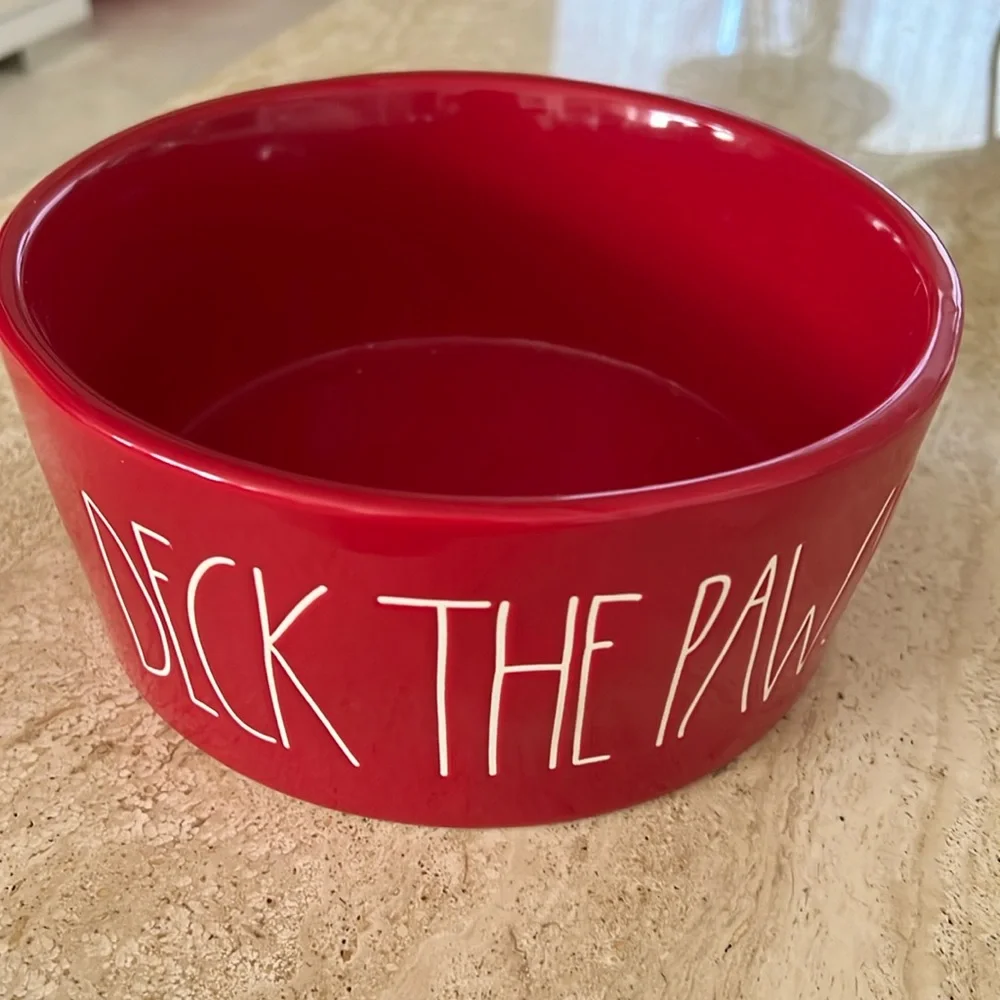 Brand New Ceramic Dog Bowl